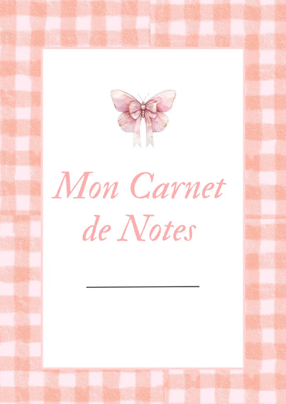 Papeline - Page de Garde | Première page pour carnet personnalisé PAPELINE