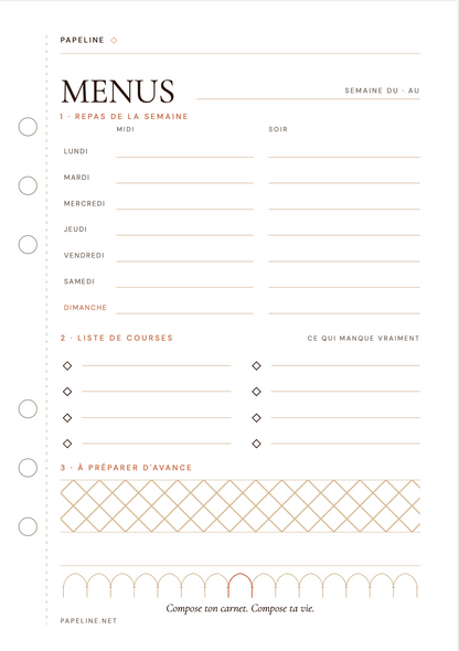 Kit Famiglia - Raccoglitore A5 + 30 pagine + copertina omaggio | Papeline