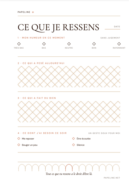 Kit Benessere - Raccoglitore A5 + 30 pagine + copertina omaggio | Papeline