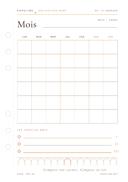 Kit Studio - Raccoglitore A5 + 30 pagine + copertina omaggio | Papeline