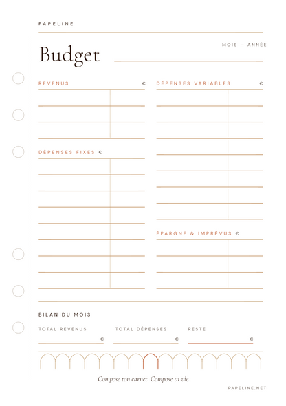 Kit Famiglia - Raccoglitore A5 + 30 pagine + copertina omaggio | Papeline