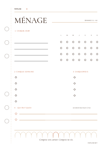 Kit Famiglia - Raccoglitore A5 + 30 pagine + copertina omaggio | Papeline
