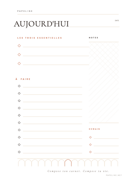 Kit Organizzazione – Raccoglitore A5 + 30 pagine + copertina in omaggio | Papeline